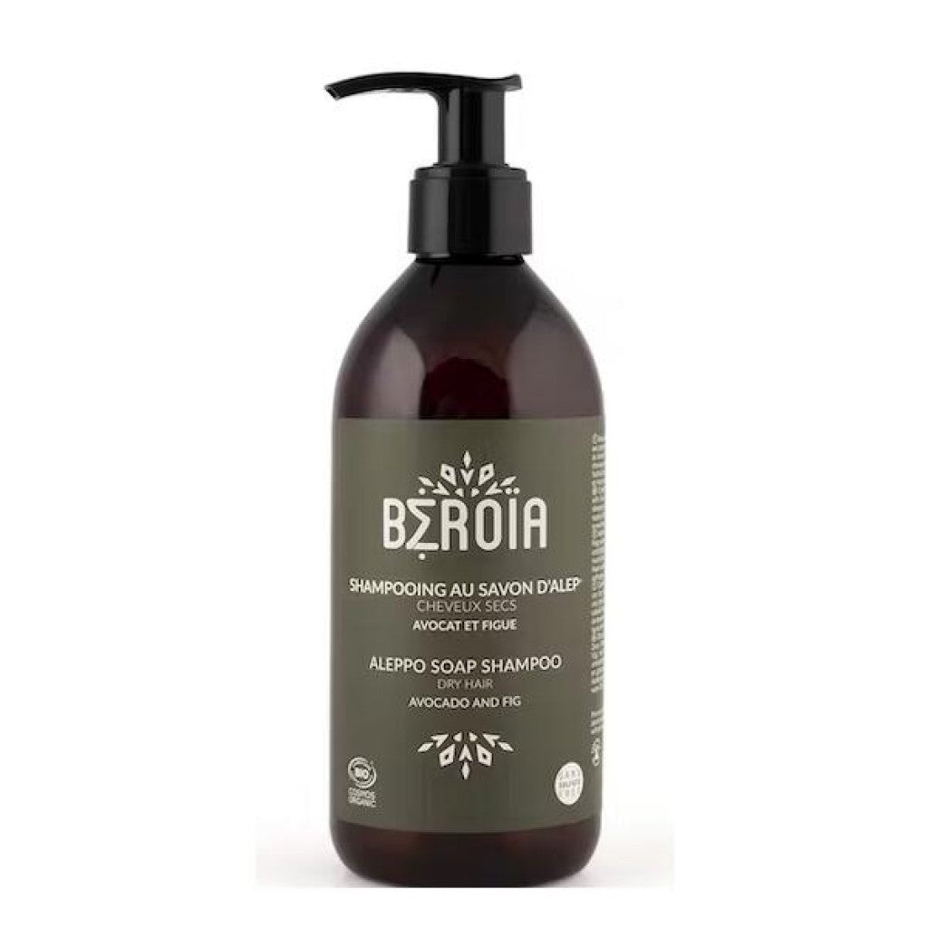 Aleppo zeep shampoo droog haar 300ml Beroïa Natuurlijk MOOI by Claudia